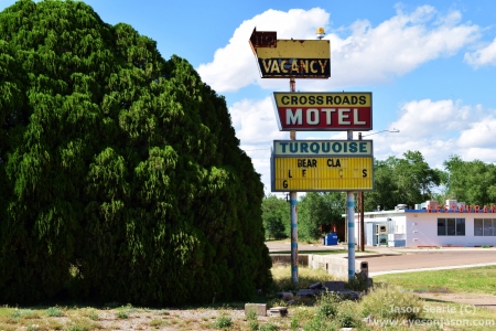 Abandoned motel in Texico