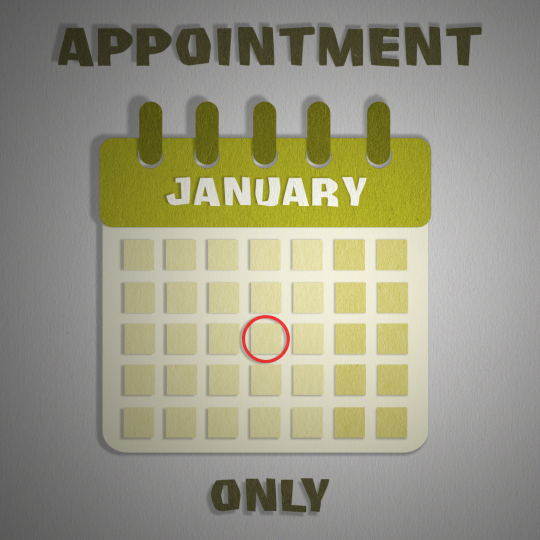 Appointment Only - January
