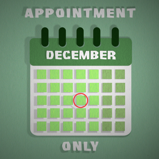 Appointment Only - December