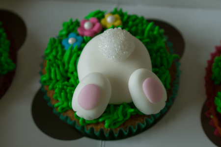 Bunny Bum Cupcakes