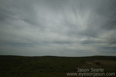 Grey and non-descript skies