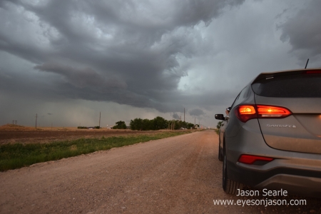 The Hyundai Santa Fe before the storms