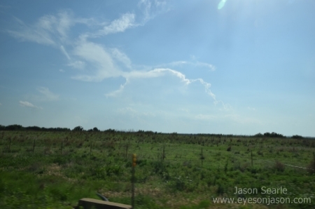 Supercell Initiation above Canadian, Texas