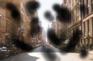 A simulation of what vision can be like with Diabetic Retinopathy