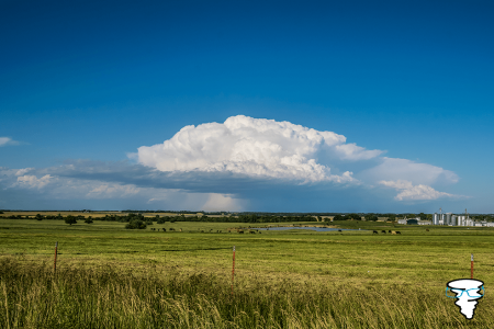 Storm in the distance