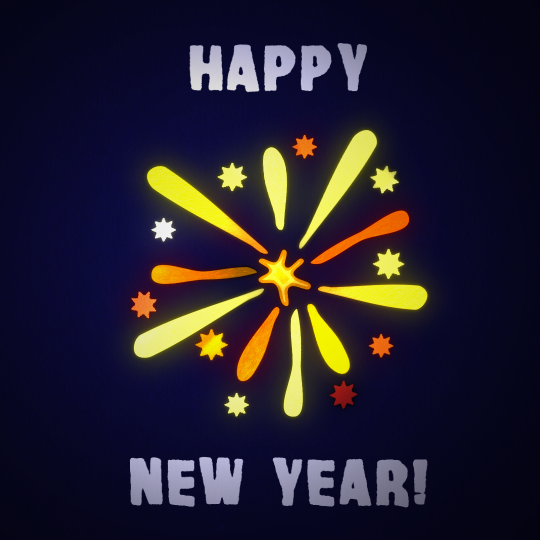 Happy New Year Firework