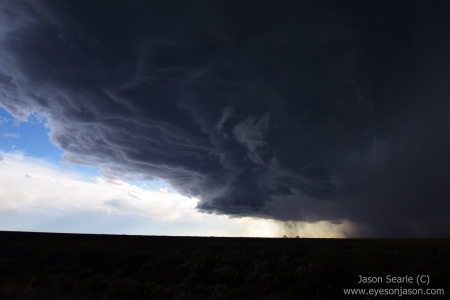 Low Precipitation Supercell in New Mexico
