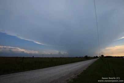 LP supercell in Oklahoma