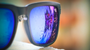 Sunglasses protect the eye from light and glare