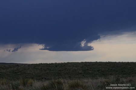 Wall cloud in Colorado