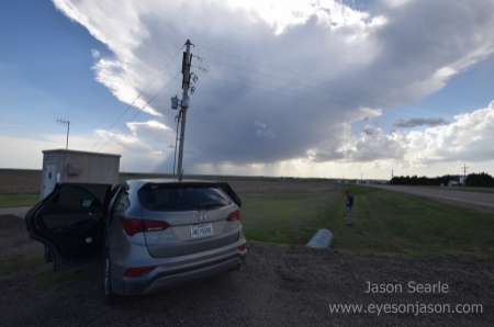 Waiting patiently for storms to develop