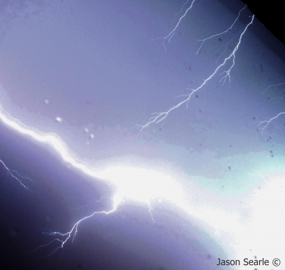 Lightning over Yate - September 2014