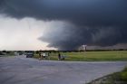 Tornado Peeks Through the Rain