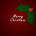 Merry Christmas Holly