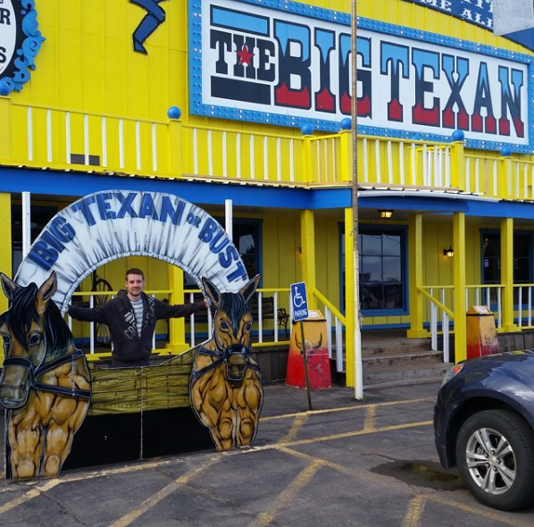 Jason, at The Big Texan Steak Ranch