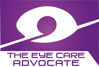 The Eyes On Eye Care Logo, handwritten in black on a white background