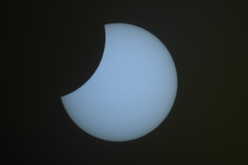 Solar Eclipse Through Eclipse Viewer